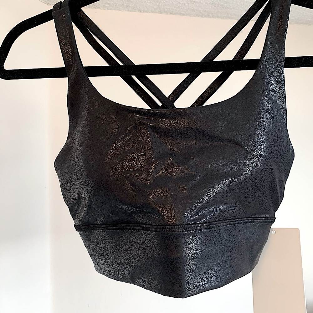 *BRAND NEW* LULULEMON Energy Bra Long Line, Black
